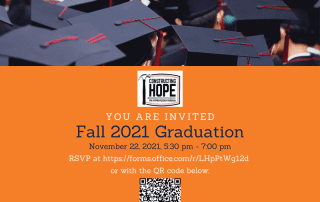 Fall 2021 Graduation Invitation